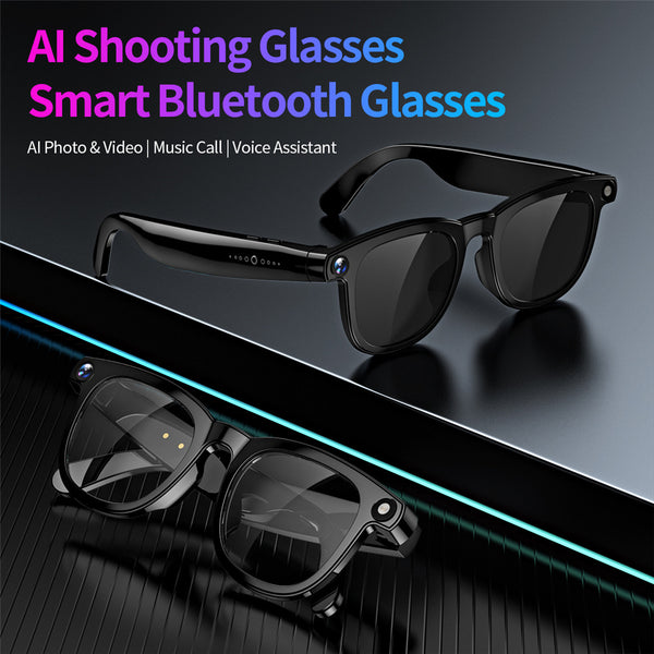AI Smart Glasses, Built-In Camera, ChatGTP - SmartView Pro