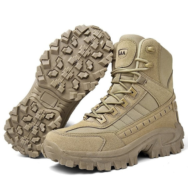 Men's Waterproof Non-Slip Anti-Puncture Work Boots