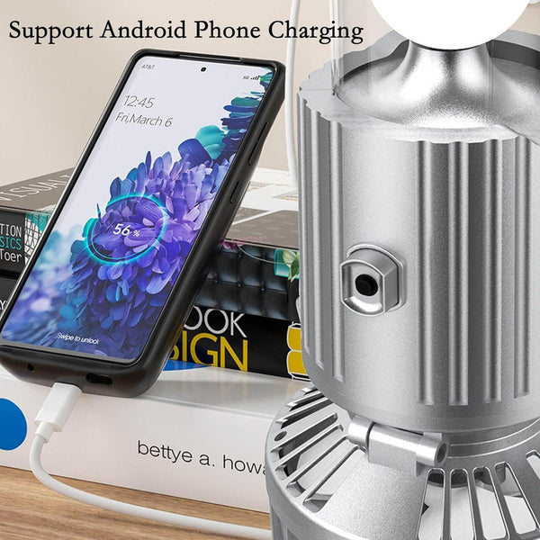 Lamp + Fan + Power Bank Multifunction – One Device For All Your Needs