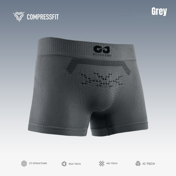 Men's Seamless Sports Briefs & Shorts: Quick-Dry + Antibacterial for Intense Workouts